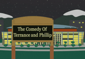 street sign GIF by South Park 