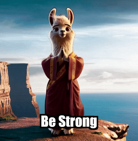 Strength Be Strong GIF by dalaillamazen