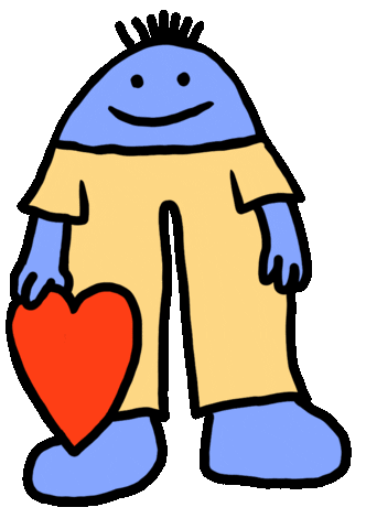 Heart Smile Sticker by Ruppert Tellac