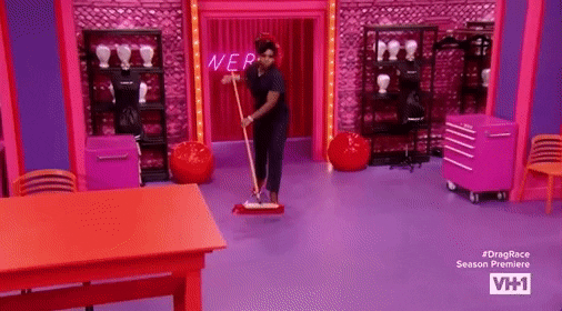 episode 1 janitor GIF by RuPaul's Drag Race