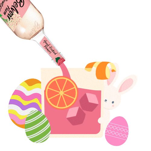 Happy Easter Sticker by Belvoir Lemonades & Cordials