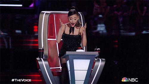 Ariana Grande Coaches GIF by The Voice