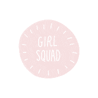 Knixteen girl girl power period girl squad Sticker