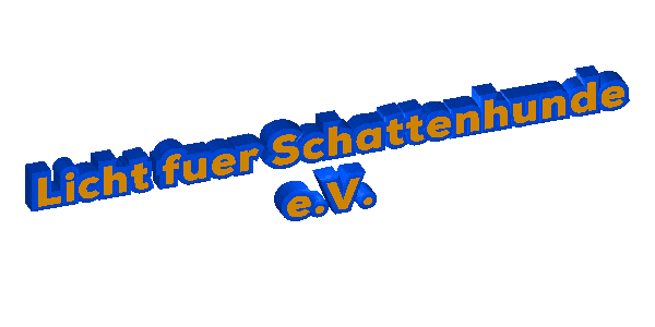 Schattenhunde lichtfürschattenhunde licht fuer schattenhunde ev schattenhunde schattenhund Sticker