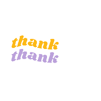 Thanks Thank You Sticker