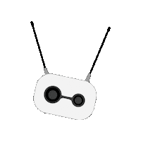 Robot Reachy Sticker by pollenrobotics