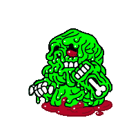Suffer Sticker by Erik Fountain