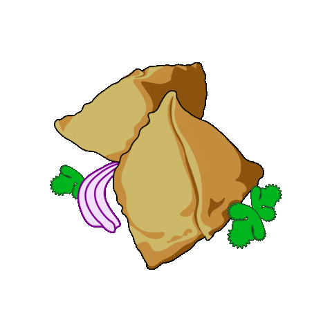 TarkaIndianKitchen indian samosa indianfood tarka Sticker