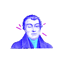 Man Blink Sticker by campionocose