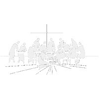 cheminneuf love jesus christian faith Sticker