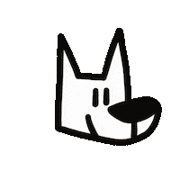 Dog Drawing Sticker