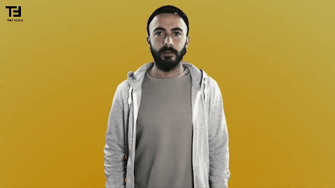 Affari Tuoi Shrug GIF by TheFactory.video