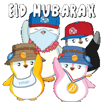 Eid Al Fitr Penguin Sticker by Pudgy Penguins