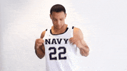 navyathletics navy athletics navy basketball navy mens basketball navy mbb GIF