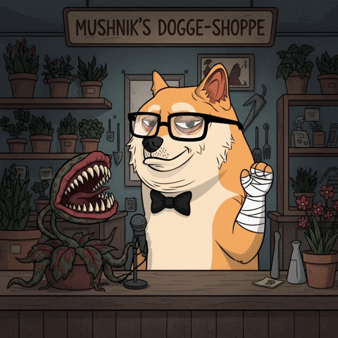 Shiba Inu Illustration GIF by Doge Pound