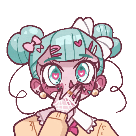 In Love Kiss Sticker