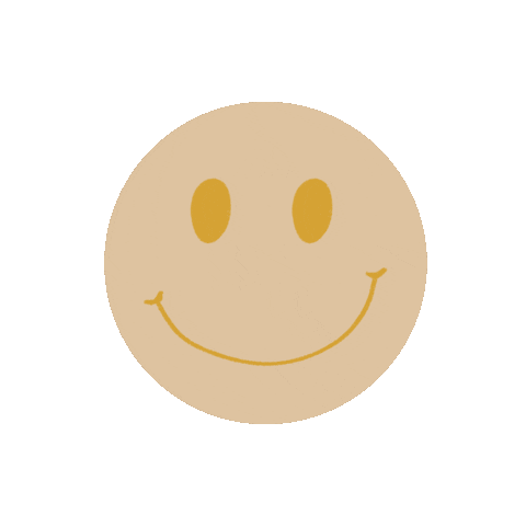 Happy Smiley Face Sticker