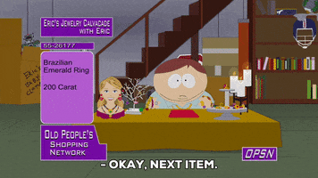 selling eric cartman GIF by South Park 