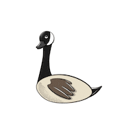 Leave Me Alone Bird Sticker by Bare Tree Media