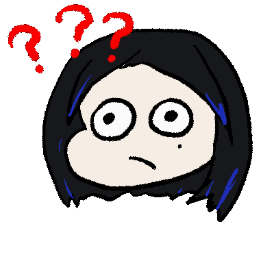 Lisarandom girl oh iknow Sticker