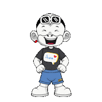 Drawing Laughing Sticker by Zhot