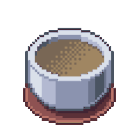 Green Tea Coffee Sticker