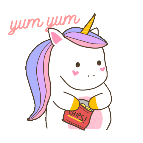 Nom Nom Eating Sticker