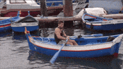 The Amazing Race Boat GIF by CBS
