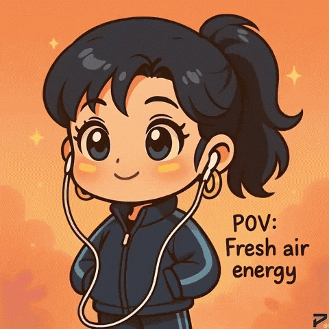 Fresh Air Running GIF by Persona