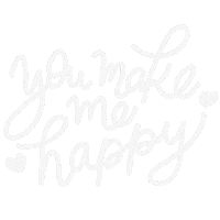 Happy Text Sticker