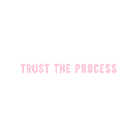 Trust The Process Sticker by Jack's Lab