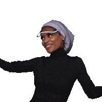 Happy Singing In The Rain Sticker by Hairbrella