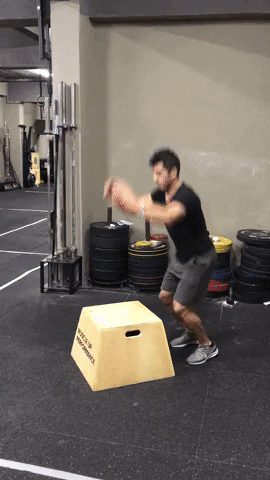 Jump GIF by Crossfit Boran