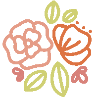 Flower Sticker