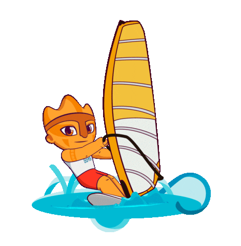 sailing vela Sticker by Lima2019