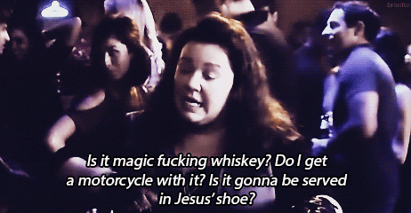melissa mccarthy is it gonna be served in jesus' shoe GIF