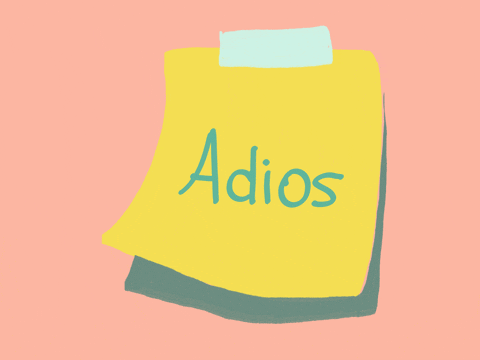 Post It Au Revoir GIF by Alejandra Baiz