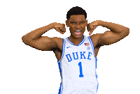 College Basketball Kiss Sticker by Duke Men's Basketball