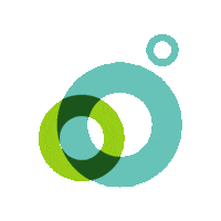 AbiletPL sport blue green circle Sticker