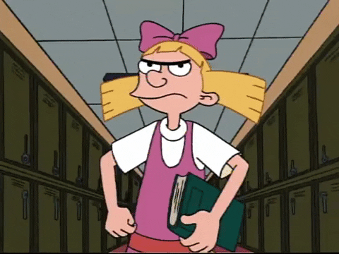 nicksplat helga pataki GIF by Hey Arnold