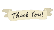 Chasingdreams Thank You Sticker