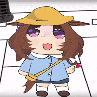 Stare Umamusume GIF