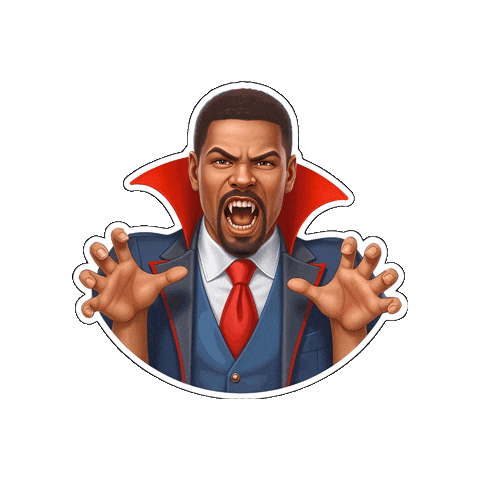 Halloween Vampire Sticker by VOKI Games