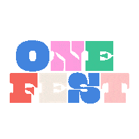 OneCity one city onefest onecity one fest Sticker