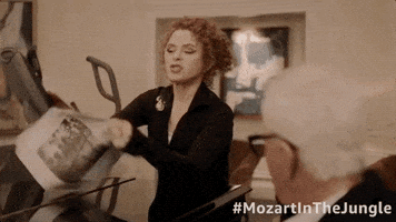 angry season 4 GIF by Mozart In The Jungle