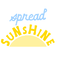 Sun Typography Sticker by Hello Sunshine