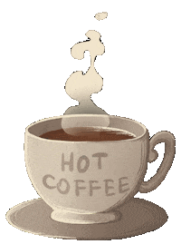 svjatokart coffee morning chill cup Sticker