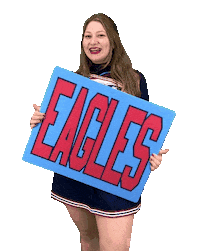The Nest Goeagles Sticker by SBA Eagles Athletics