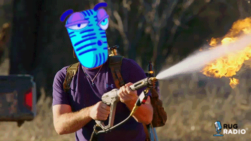 Fire Nft GIF by Rug Radio