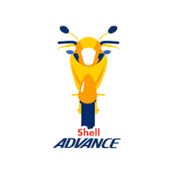 Shell-Advance Moto Sticker by Leandro Mello